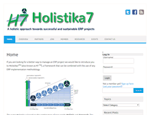 Tablet Screenshot of holistika7.com